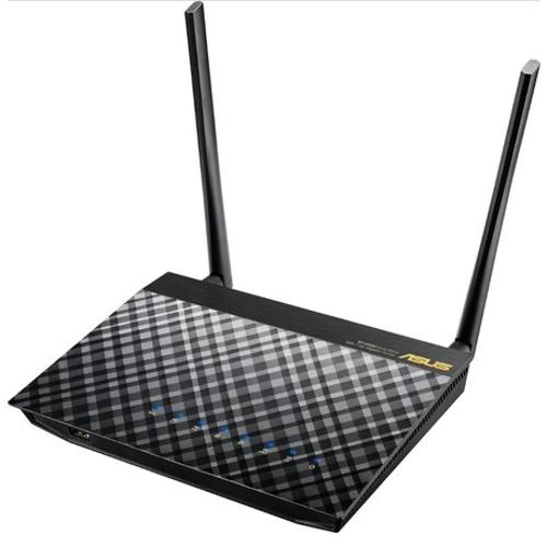 Roteador Wireless - Asus Dual-Band Ac1200 - Preto - Rt-Ac55u