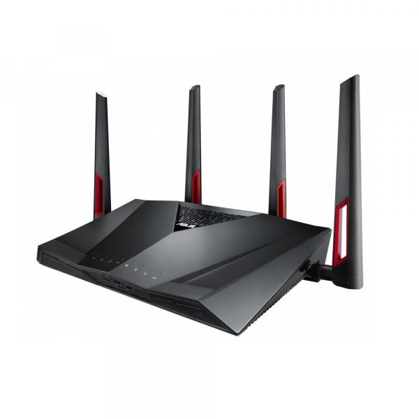 Roteador Wireless - Asus Dual-Band AC3100 - Preto - RT-AC88U