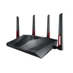 Roteador Wireless - Asus Dual-Band AC3100 - Preto - RT-AC88U