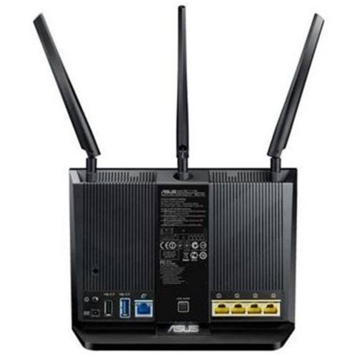 Roteador Wireless - Asus Dual-Band AC1900 - Preto - RT-AC68U