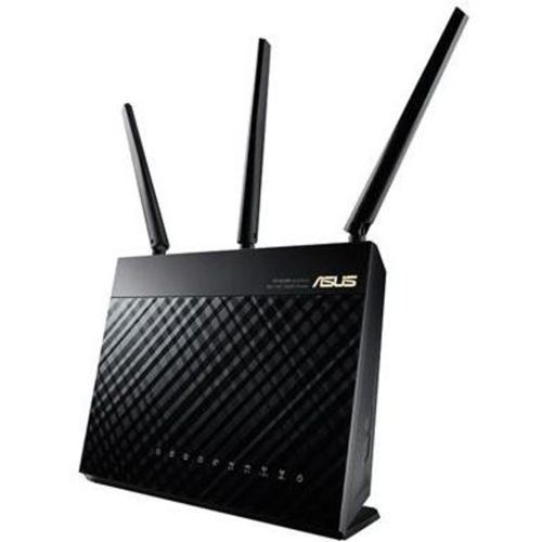 Roteador Wireless - Asus Dual-Band AC1900 - Preto - RT-AC68U