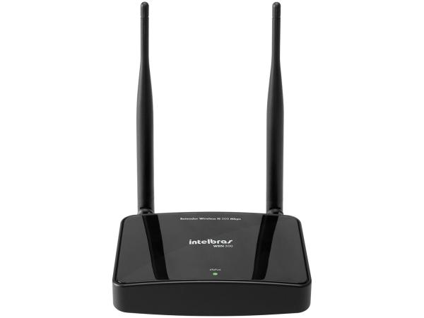 Roteador Wireless Intelbras WRN 300 300mbps - 2 Antenas 2 Portas