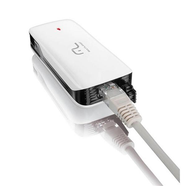 Roteador Wireless Multilaser 3G Portátil 150Mbps com Power Bank USB RE076