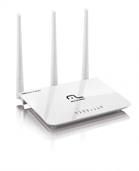 Roteador Wireless Multilaser RE163V 300Mbps IPV6 com 3 Antenas