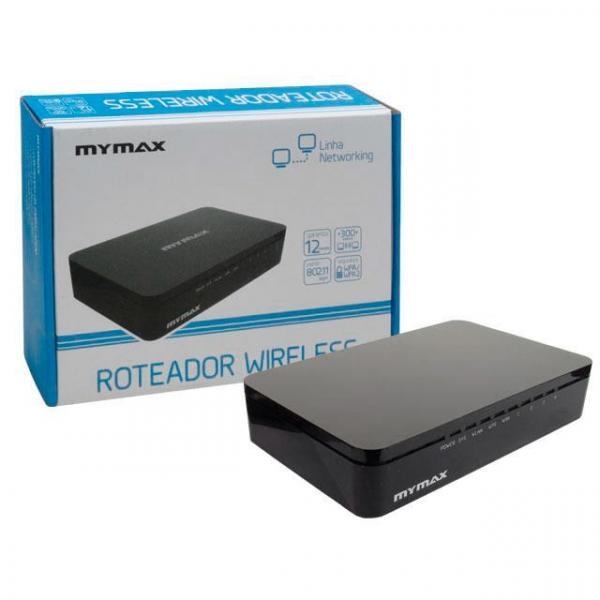 Roteador Wireless N300 Mbps 2.4Ghz Mwr-936I Mymax