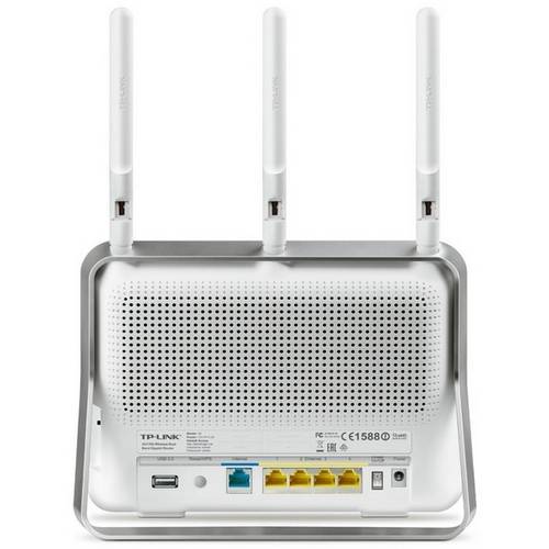 Roteador Wireless - Tp-Link Dual-Band Ac1750 - Branco - Archer C8