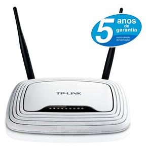 Roteador Wireless TP-Link TL-WR841N 300Mbps C/ 2 Antenas