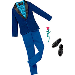 Tudo sobre 'Roupinha Barbie Ken Fashionistas Terno Azul Fashion 2 - Mattel'
