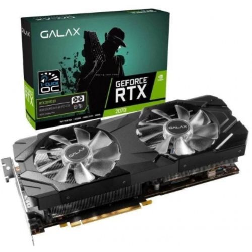 Tudo sobre 'RTX 2070 8GB Galax Placa de Video NVIDIA GeForce 27NSL6MPX2VE'