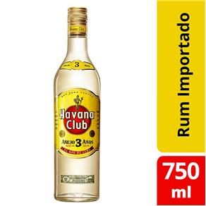 Rum Havana Club 3 Anos 750ml
