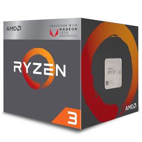 Ryzen - 3 3200G Quad Core - 4 Threads - 3.6GHz (Turbo 4.0GHz) - Cache 6MB - AM4 - TDP 65W - Radeon VEGA 8 Graphics - YD3200C5FHBOX