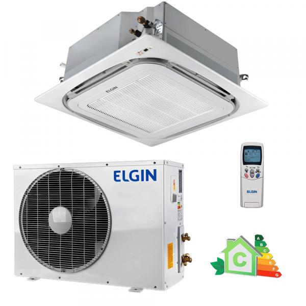 S -Ar Condicionado Split Cassete Elgin 24.000 BTUs Frio 220V Monofásico - Elgin