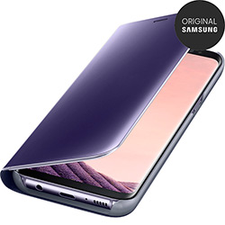 S8 Clear View Standing Cover Ametista - Samsung