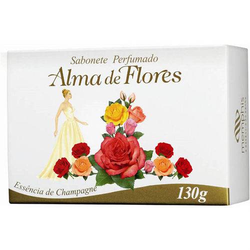 Tudo sobre 'Sab Alma Flores 130g-cx Flor Bca'