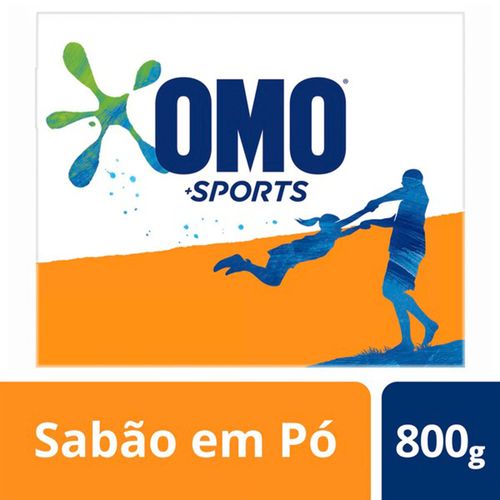Sabão em Pó Omo Sports 800g DETERG PO OMO 800G-CX SPORTS