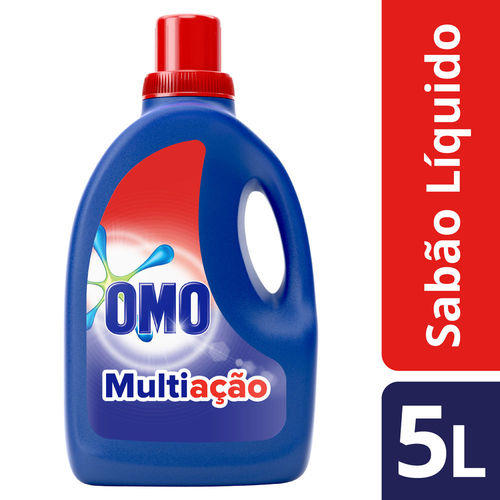 Sabão Líquido Omo Multiacão Poder Acelerador 5l