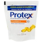 Sabonete Antibacteriano Protex Vitamina E refil líquido, 120mL