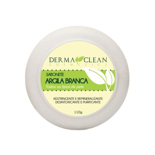 Sabonete Argila Branca 110g - Derma Clean