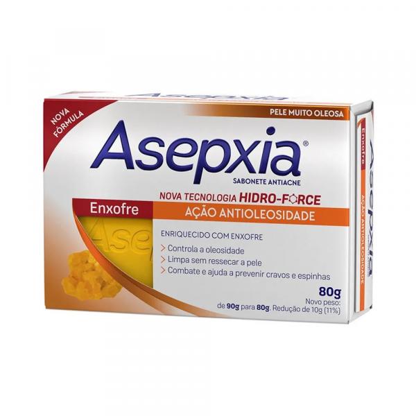 Sabonete Asepxia Ação Antioleosidade Enxofre - 80g