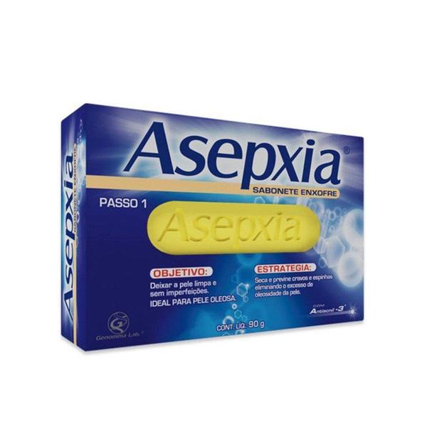 Sabonete Asepxia Enxofre Ação Antioleosidade 80g