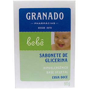Sabonete Baby Glicerina Erva Doce - 12 Unidades - Granado