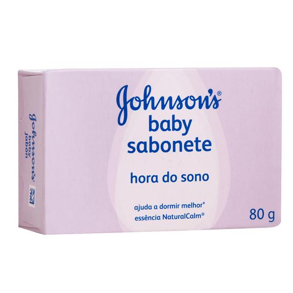 Sabonete Barra Hora do Sono Johnsons Baby 80g