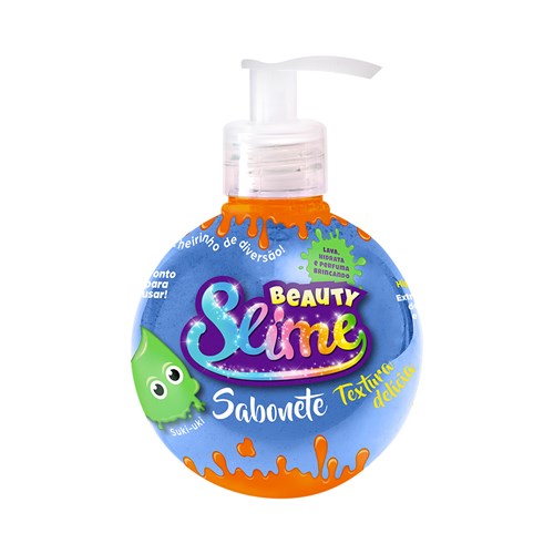 Sabonete Beauty Slime Azul Neon 300ml