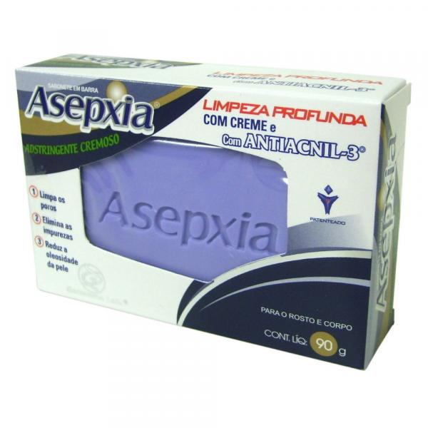 Sabonete Cremoso Natural Adstringente Asepxia - 90g