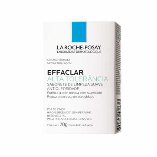 Sabonete de Limpeza Facial Effaclar Alta Tolerância 70g - La Roche-Posay