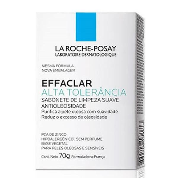 Sabonete de Limpeza Facial Effaclar Alta Tolerância com 70g - La Roche-posay