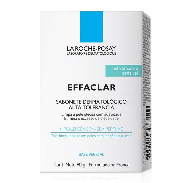 Sabonete de Limpeza Facial La Roche-Posay Effaclar Alta Tolerância 80g - La Roche Posay