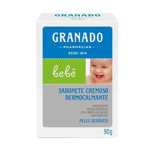 Sabonete Dermocalmante Granado Bebê Peles Sensíveis 90g