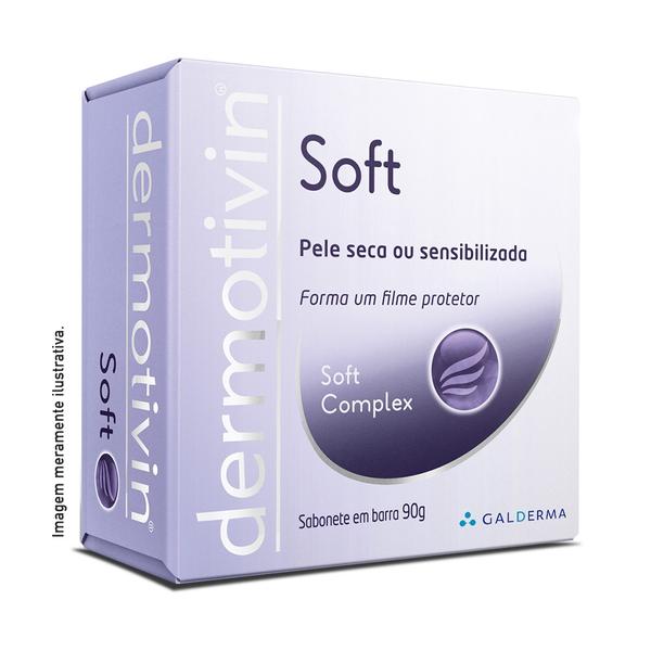 Sabonete Dermotivin Soft 90g