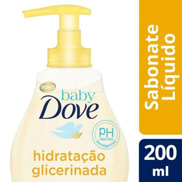 Sabonete Dove Baby Hidratação Glicerinada Líquido 200ml