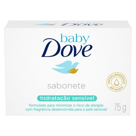 Sabonete Dove Baby Hidratacao Sensivel 75G