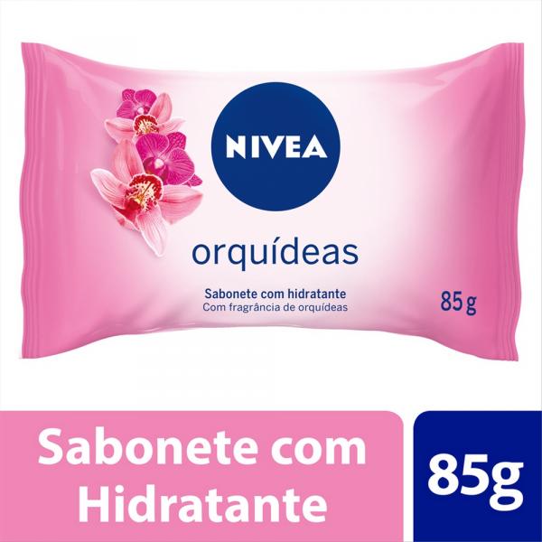 Sabonete em Barra Nivea Hidratante Orquideas 85g