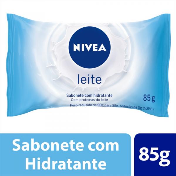 Sabonete em Barra Nivea Hidratante Proteína do Leite 85g