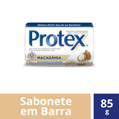 Sabonete em Barra Protex Macadâmia 85g SAB PROTEX A-BACT 85G MACADAMIA