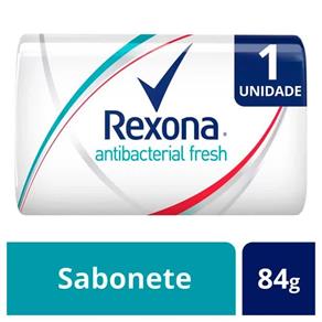 Sabonete em Barra Rexona Antibacterial Fresh Branco 84g