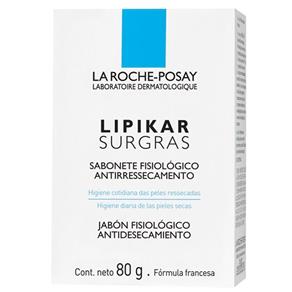 Sabonete Facial Antirressecamento La Roche-Posay Lipikar Surgras - 80g