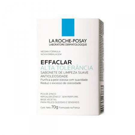 Sabonete Facial La Roche-Posay - Effaclar Alta Tolerância 70g - La Roche Posay