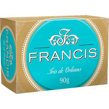 Sabonete Francis Classic Azul Flor Iris 90g