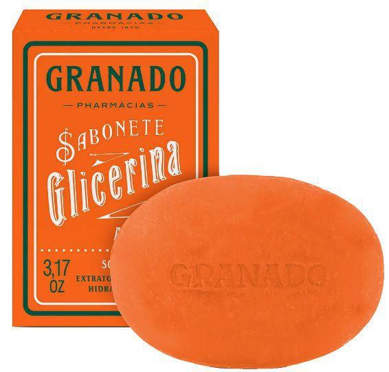 Sabonete Glicerina Amêndoa 90g Granado - 10 Unidades