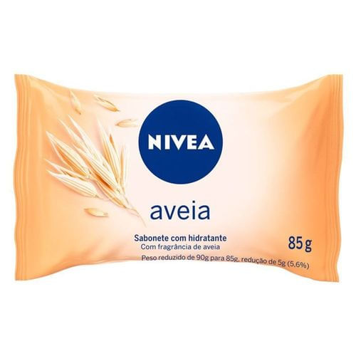 Sabonete Hidratante Nivea com Aveia 85g SAB NIVEA HID 85G-FPACK AVEIA