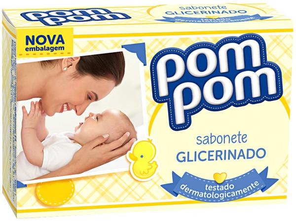 Sabonete Infantil Pom Pom Glicerinado - 80g