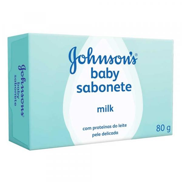 Sabonete Jj Baby Milk 80gr - Johnson Johnson
