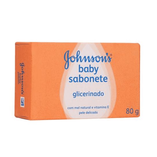 Sabonete Johnson & Johnson Baby Glicerina Mel 80g