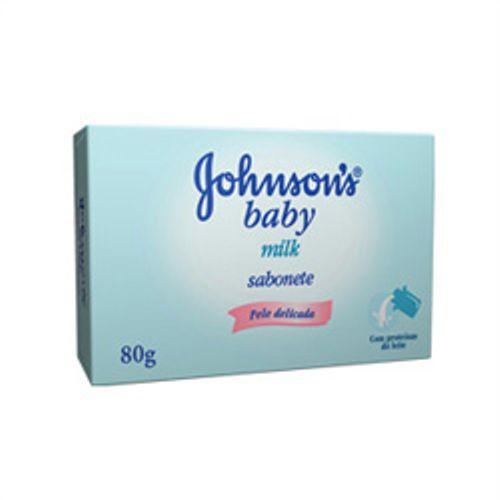 Sabonete Johnsons Baby Milk 80g - Johnson Johnson