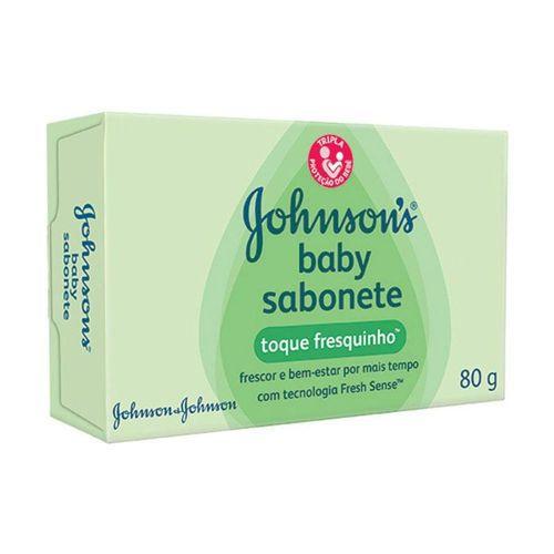 Sabonete Johnsons Baby Toque Fresquinho 80g - Johnson Johnson