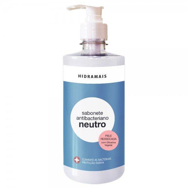 Sabonete Liquido Antibacteriano Neutro 500ml - Hidramais